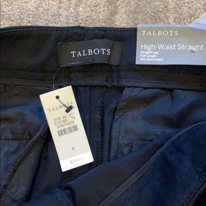 NWT Black Talbots size 4 pant